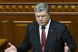 Tổng thống Ukraine Petro Poroshenko. (Nguồn: AFP/TTXVN)