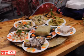 Mâm cỗ ngày Tết của người Việt