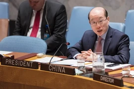 Đại sứ Trung Quốc tại Liên hợp quốc, Lưu Kết Nhất. (Nguồn: THX/TTXVN) 