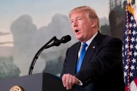 Tổng thống Mỹ Donald Trump. (Nguồn: THX/TTXVN)