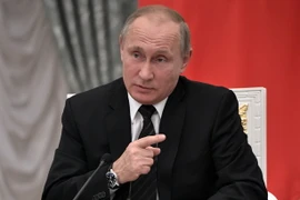  Tổng thống Nga Vladimir Putin. (Nguồn: EPA/TTXVN)