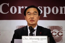 Bộ trưởng Thống nhất Hàn Quốc Cho Myoung-gyon. (Nguồn: Yonhap/TTXVN)