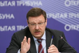  Chủ tịch Ủy ban Đối ngoại Hội đồng Liên bang Nga Konstantin Kosachev. (Nguồn: RIA Novosti/AFP/TTXVN)