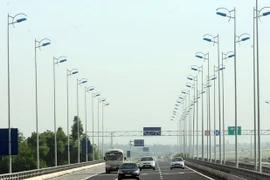 Đường cao tốc Cầu Giẽ-Ninh Bình. (Ảnh: Huy Hùng/TTXVN)