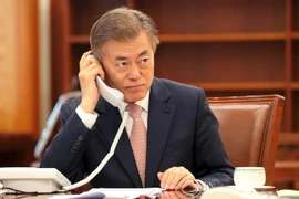 Tân Tổng thống Hàn Quốc Moon Jae-in. (Nguồn: AFP/TTXVN)