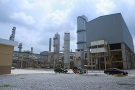 Dự án đầu tư mở rộng và nâng công suất Nhà máy phân đạm Hà Bắc từ 180.000 lên 500.000 tấn/năm là dự án trọng điểm của Tập đoàn Hóa chất Việt Nam với tổng mức đầu tư trên 568 triệu USD. (Ảnh: Hoàng Hùng/TTXVN)