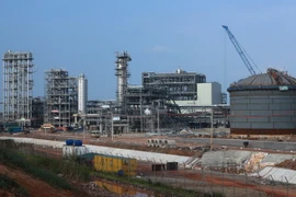 Dự án Lọc hóa dầu Nghi Sơn. ( Ảnh: Hoàng Hùng/TTXVN)