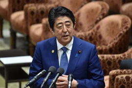 Thủ tướng Nhật Bản Shinzo Abe. (Nguồn: AFP/TTXVN)