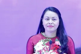 Chủ tịch Hội LHPN Việt Nam Nguyễn Thị Thu Hà. (Ảnh: Phạm Kiên/TTXVN)