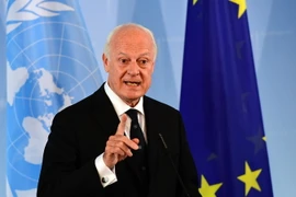 Đặc phái viên LHQ về Syria Staffan de Mistura. (Nguồn: AFP/TTXVN)