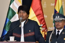 Tổng thống Bolivia Evo Morales. (Nguồn: AFP/TTXVN)