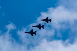 Chiến đấu cơ F-16. (Nguồn: EPA/TTXVN)