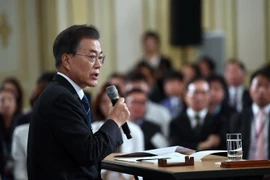 Tổng thống Hàn Quốc Moon Jae in. (Nguồn: EPA/TTXVN)