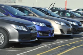 Những chiếc ô tô Toyota tại nhà máy sản xuất của hãng này ở Melbourne, bang Victoria, Australia ngày 10/2/2014. (Nguồn: AFP/TTXVN)