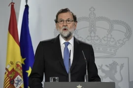 Thủ tướng Tây Ban Nha Mariano Rajoy. (Nguồn: AFP/TTXVN)
