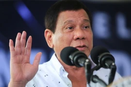 Tổng thống Rodrigo Duterte. (Nguồn:EPA/TTXVN)