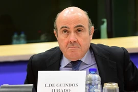 Bộ trưởng Kinh tế Tây Ban Nha Luis de Guindos. (Nguồn: AFP/TTXVN)