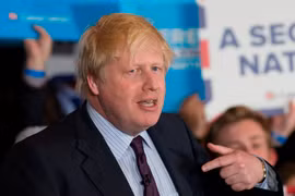 Ngoại trưởng Anh Boris Johnson. (Nguồn: EPA/TTXVN)