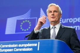 Trưởng đoàn đàm phán về Brexit của Liên minh châu Âu (EU) Michel Barnier. (Nguồn: EPA/TTXVN)