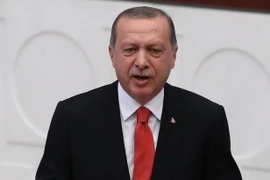Tổng thống Thổ Nhĩ Kỳ Tayyip Erdogan. (Nguồn: AFP/TTXVN)