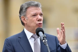Tổng thống Colombia Juan Manuel Santos Calderon. (Nguồn: AFP/TTXVN)