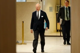  Trưởng đoàn đàm phán của Chính phủ Syria, Đại sứ Bashaar Jaafarri. (Nguồn: THX/TTXVN)