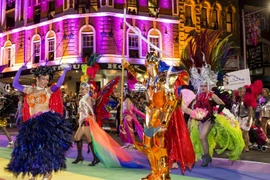 Lễ hội Mardi Gras đầy màu sắc. (Nguồn: australia.com) 