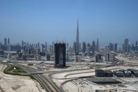 Tháp Burj Khalifa tại Dubai. (Nguồn: AFP/TTXVN)