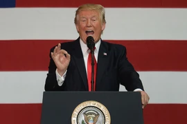 Tổng thống Mỹ Donald Trump. (Nguồn: AFP/TTXVN)