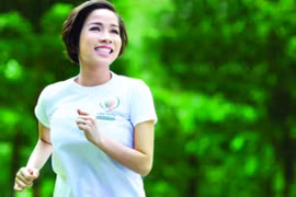 Mỹ Linh là nữ nghệ sỹ tích cực tham gia hoạt động cộng đồng và đồng hành nhiều năm với chương trình. (Ảnh: BTC) 