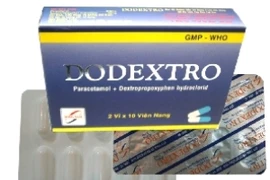 Thuốc viên nang Dodextro. (Nguồn: dongnampharma.com.vn)