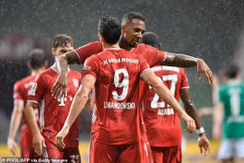 Hình ảnh đáng nhớ trong ngày Bayern Munich lên ngôi Bundesliga