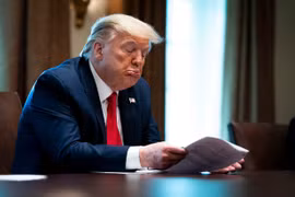 Tổng thống Mỹ Donald Trump. (Nguồn: nypost)