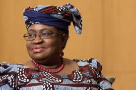 Bà Ngozi Okonjo-Iweala, đại diện của Nigeria tham gia ứng cử vị trí Tổng giám đốc WTO. (Nguồn: cgtn.com)