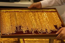 Giá vàng giảm. (Nguồn: Reuters)