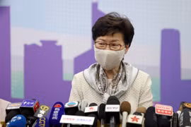Trưởng Đặc khu hành chính Hong Kong (Trung Quốc) Lâm Trịnh Nguyệt Nga. (Nguồn: scmp.com)