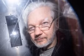 Nhà sáng lập trang mạng WikiLeaks, ông Julian Assange. (Nguồn: Sky)