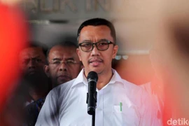 Ông Imam Nahrawi, cựu Bộ trưởng Thanh niên và Thể thao bị truy tố. (Nguồn: detik.com)