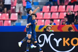 U23 Thái Lan giành vé vào tứ kết U23 châu Á 2020. (Nguồn: AFC)