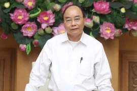 Thủ tướng Nguyễn Xuân Phúc phát biểu. (Ảnh: Thống Nhất/TTXVN)