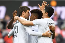 Bayern Munich trở lại ngôi đầu bằng chiến thắng đậm. (Nguồn: Getty Images)