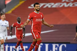 Salah tỏa sáng giúp Liverpool thắng Leeds 4-3. (Nguồn: Getty Images)