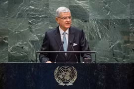 Chủ tịch Đại Hội đồng khóa 75, ông Volkan Bozkir. (Nguồn: AFP)