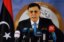 Thủ tướng Chính phủ Đoàn kết dân tộc Libya (GNA) Fayez al-Sarraj. (Nguồn: AFP)