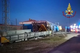 Hiện trường vụ tai nạn. (Nguồn: Dailyexpress)
