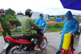 Dịch bạch hầu ở Kon Tum (sát Gia Lai) đang diễn biến phức tạp. (Ảnh: Dư Toán/TTXVN)