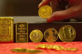 Giá vàng tăng trước những lo ngại về COVID-19. (Nguồn: AFP/Getty Images)