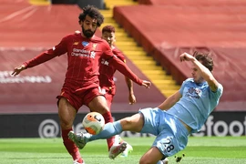 Salah ra sân nhưng không thể giúp Liverpool nối dài mạch toàn thắng sân nhà.