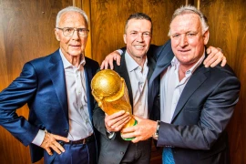 Franz Beckenbauer, Lothar Matthäus và Andreas Brehme. (Nguồn: Bild)