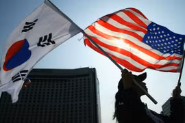 Mỹ và Hàn Quốc bất đồng. (Nguồn: Getty Images)